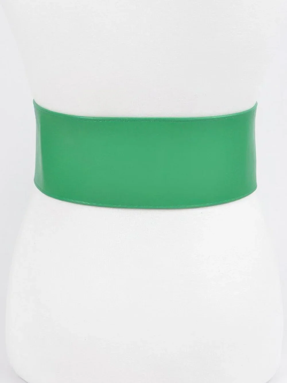 Faux Leather Waist Belt